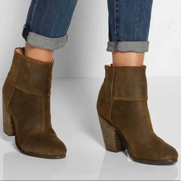 Rag and Bone Contemporary Classic Newbury Heeled Boots - Picture 2 of 13